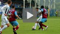 Kolejarz Stróże - Sandecja 3-2 (1-2), skrót meczu