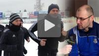 Pierwszy trening i rozmowa z trenerem Januszem Świeradem
