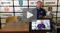 Sandecja - Flota Świnoujście, przedmeczowa konferencja prasowa