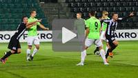 Sandecja - Dolcan Ząbki 1-0 (1-0), skrót meczu
