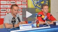 Arka Gdynia - Sandecja 1-1 (0-1), konferencja prasowa