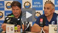 Stal Mielec - Sandecja 0-0, pomeczowa konferencja prasowa