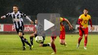 Znicz Pruszków - Sandecja 1-3 (1-1), skrót meczu