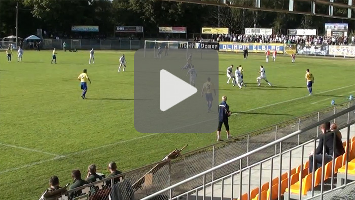 Olimpia Elbląg - Sandecja 0-0, fragmenty meczu