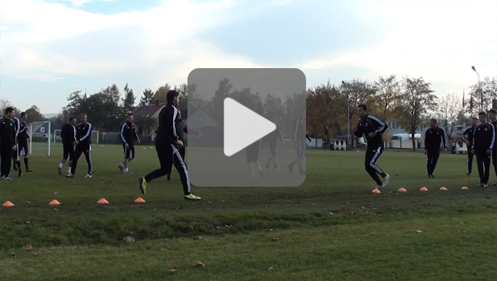 GKS Katowice - Sandecja, ostatni trening przed meczem