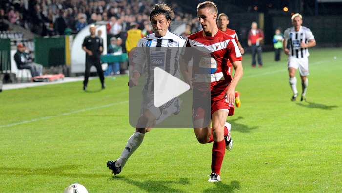 Sandecja - GKS Tychy 1-2 (1-2), skrót meczu