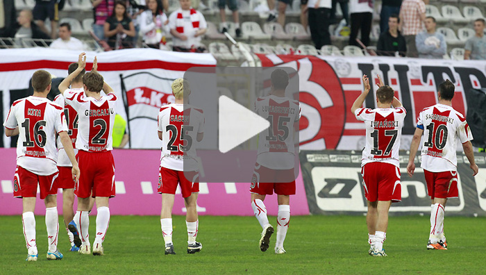 ŁKS Łódź - Sandecja 3-2 (3-1), bramki z meczu