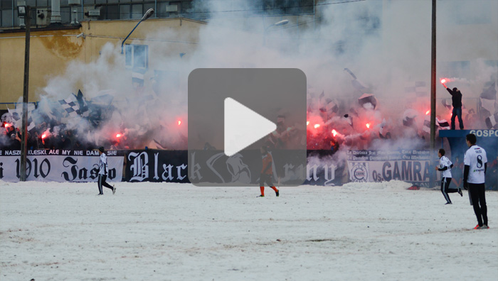 Czarni Jasło - Sandecja Nowy Sącz 0-4, - relacja kibicowska