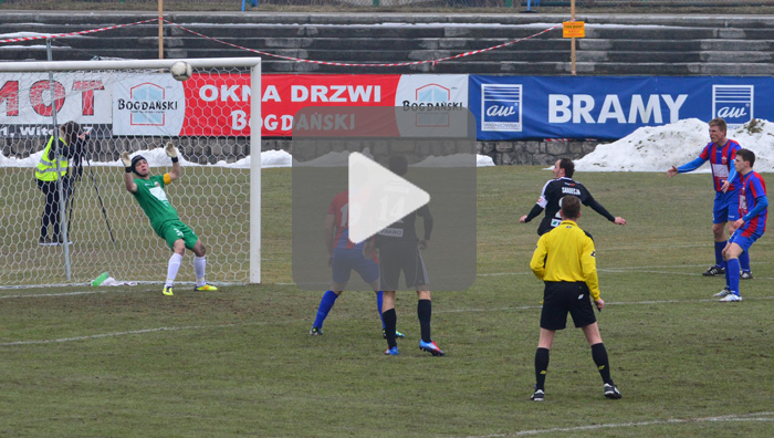 Sandecja - Polonia Bytom 3-0, bramki z meczu