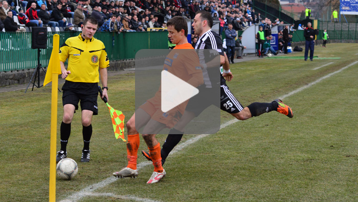 Sandecja - Termalica Bruk-Bet Nieciecza 0-0, skrót meczu