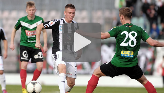 GKS Tychy - Sandecja 2-0 (1-0), skrót meczu