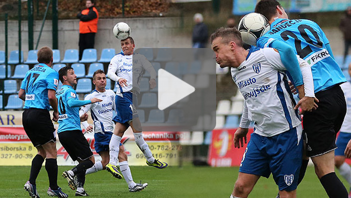 Flota Świnoujście - Sandecja 1-1 (0-1), skrót meczu