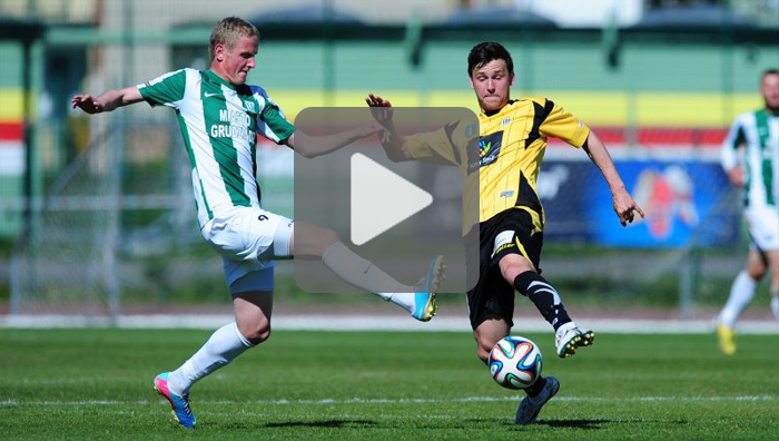 Olimpia Grudziądz - Sandecja 3-1 (2-0), skrót meczu