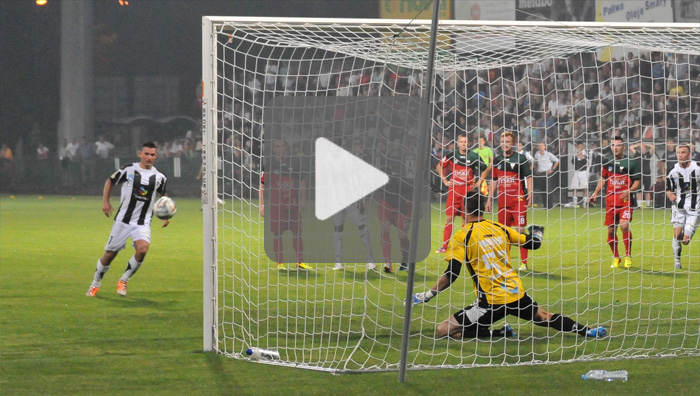 Sandecja - GKS Tychy 1-1 (1-1), skrót meczu