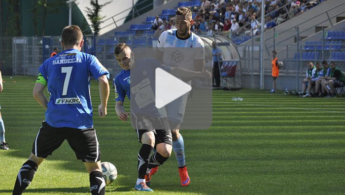 Stomil Olsztyn - Sandecja 2-2 (0-1), skrót meczu