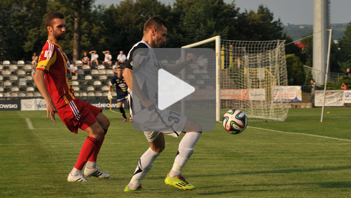 Sandecja - Chojniczanka Chojnice 3-1 (0-0), skrót meczu