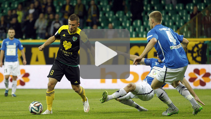 GKS Katowice - Sandecja 2-4, (1-1), skrót meczu