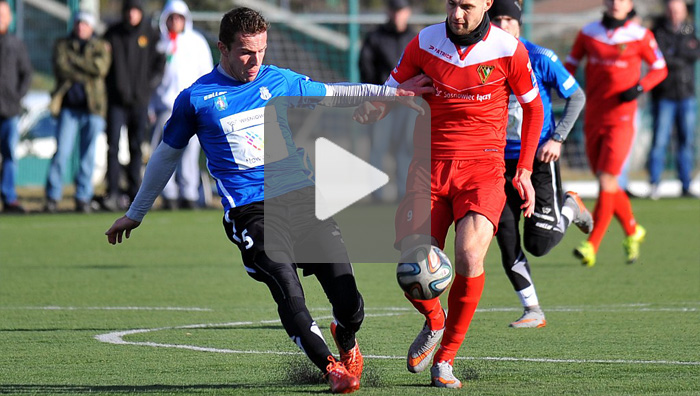 Zagłębie Sosnowiec - Sandecja 0-2 (0-1), sparing