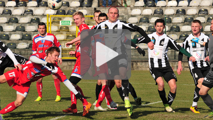 Sandecja - FC Lokomotiva Koszyce 0-0, sparing