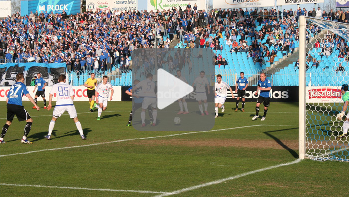 Wisła Płock - Sandecja 0-0, skrót meczu