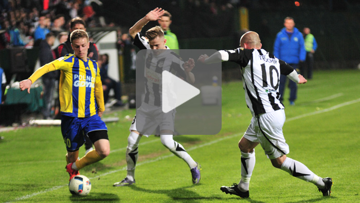 Sandecja - Arka Gdynia 0-1 (0-1) skrót meczu