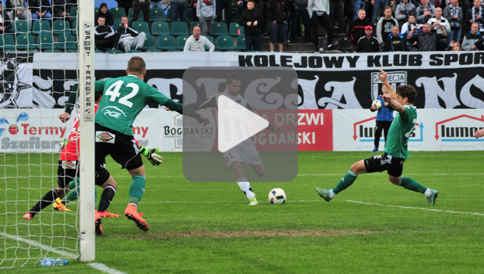 Sandecja - GKS Bełchatów 2-0 (0-0), skrót meczu