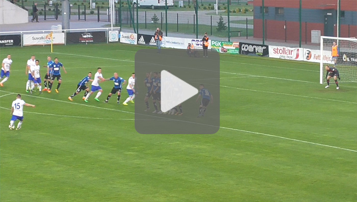 Wigry Suwałki - Sandecja 2-0 (0-0), bramki