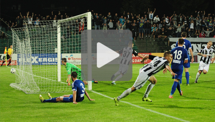 Sandecja - Wigry Suwałki 2-1, (1-1), skrót meczu