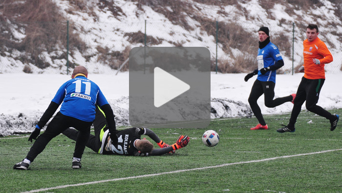 Sandecja - Kolejarz Stróże 3-1 (1-0), sparing