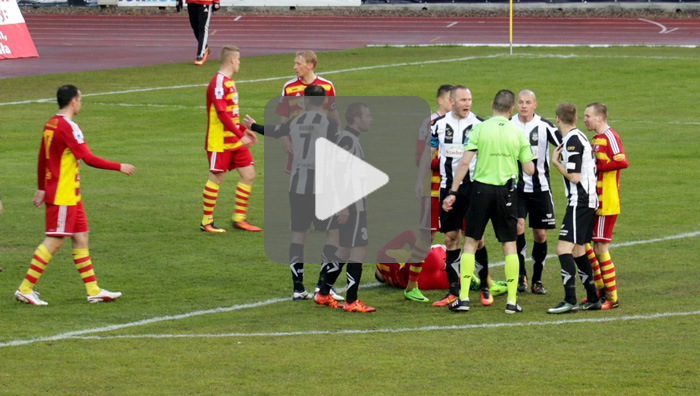 Chojniczanka - Sandecja 1-2 (0-1), skrót meczu