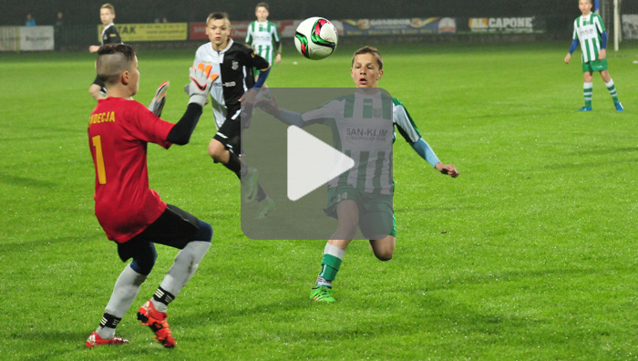 Dunajec Nowy Sącz - Sandecja 4-1 (0-1), Małopolska liga młodzików