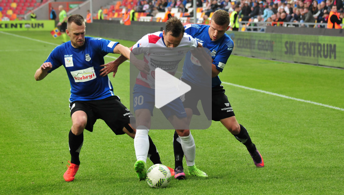 Podbeskidzie Bielsko-Biała - Sandecja 2-1 (1-1), skrót meczu