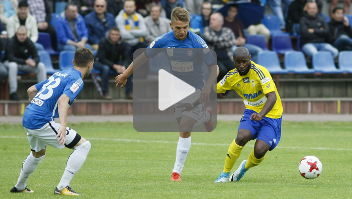 Arka Gdynia - Sandecja 0-2 (0-0), mecz sparingowy